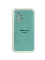 Купить Чехол-накладка для Samsung A535F A53 VEGLAS SILICONE CASE закрытый бирюзовый (2) оптом, в розницу в ОРЦ Компаньон