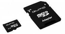Карта памяти MicroSD 8 Gb Класс 6 QUMO адаптер - фото