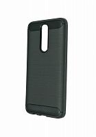 Купить Чехол-накладка для XIAOMI Redmi K30 BECATION CARBON FIBER TPU ANTISHOCK черный оптом, в розницу в ОРЦ Компаньон