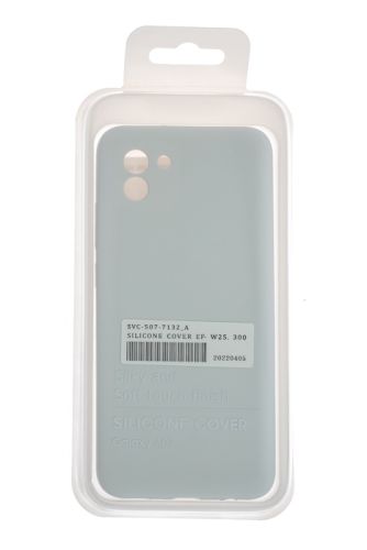 Чехол-накладка для Samsung A035F A03 SILICONE CASE OP закрытый белый (9) оптом, в розницу Центр Компаньон фото 4