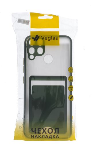 Чехол-накладка для REALME C25S VEGLAS Fog Pocket зеленый оптом, в розницу Центр Компаньон фото 4