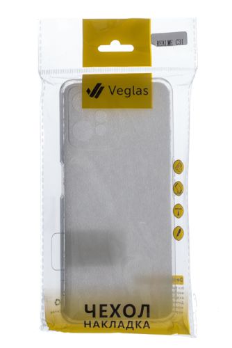 Чехол-накладка для REALME C31 VEGLAS Air прозрачный оптом, в розницу Центр Компаньон фото 3