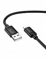 Кабель USB Lightning 8Pin HOCO X122 1м черный - фото