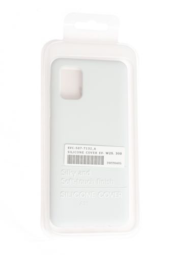 Чехол-накладка для Samsung A315F A31 SILICONE CASE NL OP закрытый белый (9) оптом, в розницу Центр Компаньон фото 4