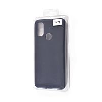 Купить Чехол-накладка для Samsung M215F M21 VEGLAS SILICONE CASE закрытый черный (3) оптом, в розницу в ОРЦ Компаньон