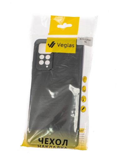 Чехол-накладка для XIAOMI Redmi Note 12 Pro 4G VEGLAS Air Matte черный оптом, в розницу Центр Компаньон фото 3