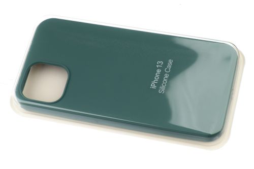 Чехол-накладка для iPhone 13 SILICONE CASE закрытый хвойно-зеленый (58) оптом, в розницу Центр Компаньон фото 2