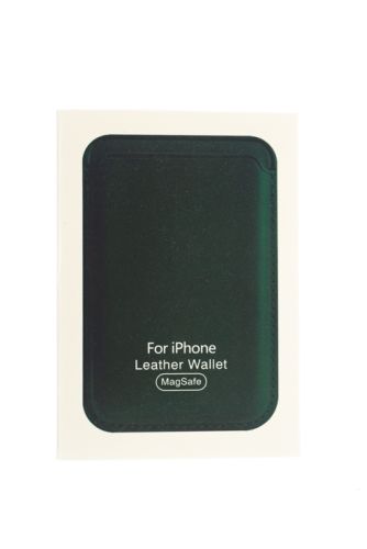 Картхолдер Leather MagSafe NL темно-зеленый оптом, в розницу Центр Компаньон фото 3