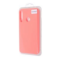 Чехол-накладка для HUAWEI P40 Lite E/Honor 9C SILICONE CASE NL ярко-розовый (12) - фото