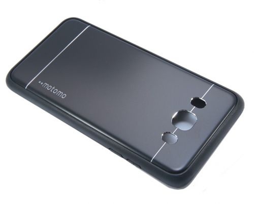 Чехол-накладка для Samsung J510 J5 MOTOMO Metall+TPU черный - фото фото 3
