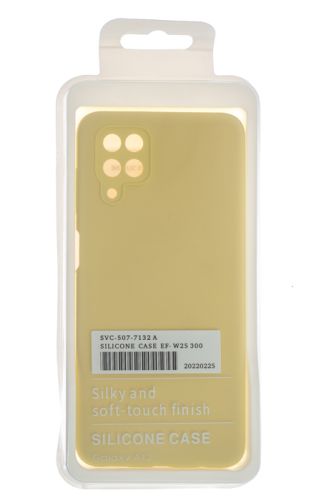 Чехол-накладка для Samsung A125F A12 SILICONE CASE OP закрытый желтый (20) оптом, в розницу Центр Компаньон фото 4