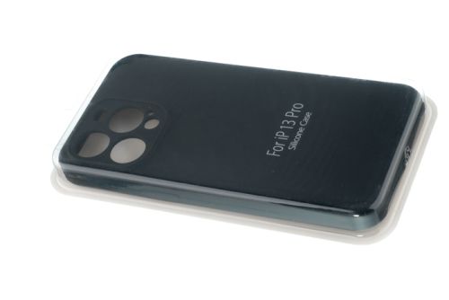 Чехол-накладка для iPhone 13 Pro VEGLAS SILICONE CASE NL Защита камеры черный (18) оптом, в розницу Центр Компаньон фото 2