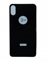 Купить Защитное стекло для iPhone X/XS/11 Pro 3D ЗАДНЕЕ пакет черный оптом, в розницу в ОРЦ Компаньон