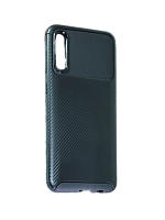 Чехол-накладка для Samsung A705 A70 BECATION BEETLES CARBON TPU ANTISHOCK черный - фото