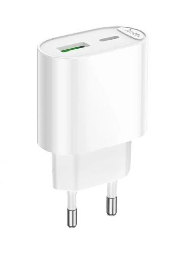 СЗУ USB 3.0A USB порт HOCO C109A Fighter PD20W белый - оптовая продажа СЗУ USB 3.0A USB порт HOCO C109A Fighter PD20W белый - фото