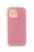 Чехол-накладка для iPhone 14 Pro Max VEGLAS SILICONE CASE закрытый розовый (6) - фото
