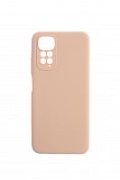 Чехол-накладка для XIAOMI Redmi Note 11S SILICONE CASE NL OP закрытый светло-розовый (18) - фото