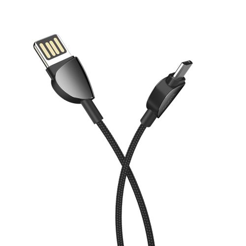 Кабель USB-Micro USB HOCO U62 Simple 2.4A 1.2м черный оптом, в розницу Центр Компаньон фото 4