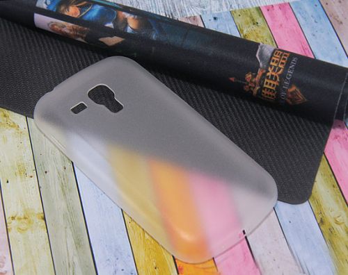 Чехол-накладка для Samsung i9190 FASHION ультра т белый - фото