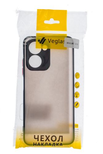 Чехол-накладка для REALME С33 VEGLAS Fog черный оптом, в розницу Центр Компаньон фото 3