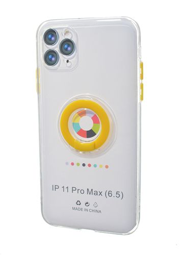 Чехол-накладка для iPhone 11 Pro Max NEW RING TPU желтый оптом, в розницу Центр Компаньон фото 2