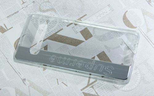 Чехол-накладка для Samsung G975F S10 Plus SUPERME TPU серебро оптом, в розницу Центр Компаньон фото 3
