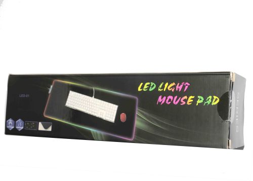 Коврик для мыши светящийся LED-01 250*350*4 оптом, в розницу Центр Компаньон фото 2