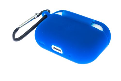 Чехол для наушников Airpods Pro 2 Silicone синий оптом, в розницу Центр Компаньон фото 3