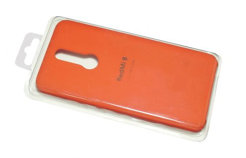 Чехол-накладка для XIAOMI Redmi 8 SILICONE CASE красный (1) - фото