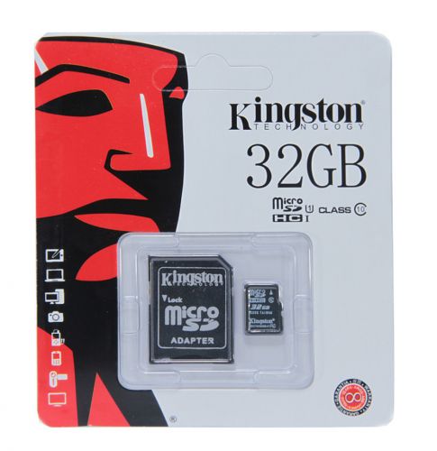 Карта памяти MicroSD 32 Gb Класс 10 Kingston Копия адаптер - оптовая продажа фото 2 Карта памяти MicroSD 32 Gb Класс 10 Kingston Копия адаптер - фото фото 2