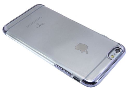 Чехол-накладка для iPhone 6/6S Plus ELECTROPLATED TPU серебро - оптовая продажа Чехол-накладка для iPhone 6/6S Plus ELECTROPLATED TPU серебро - фото