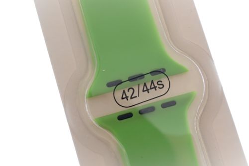 Ремешок для Apple Watch Sport 42/44mm Короткий салатовый (42) оптом, в розницу Центр Компаньон фото 3