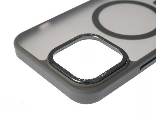 Чехол-накладка для iPhone 14 Pro Max VEGLAS Fog Magnetic серый - оптовая продажа фото 3 Чехол-накладка для iPhone 14 Pro Max VEGLAS Fog Magnetic серый - фото фото 3