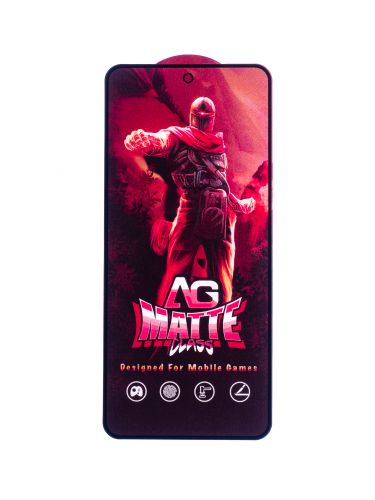 Защитное стекло для Samsung A055F A05 AG Matte пакет черный - фото