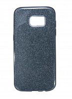 Купить Чехол-накладка для Samsung G935 S7 Edge JZZS Shinny 3в1 TPU черная оптом, в розницу в ОРЦ Компаньон