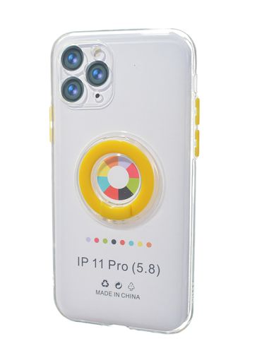 Чехол-накладка для iPhone 11 Pro NEW RING TPU желтый оптом, в розницу Центр Компаньон фото 2