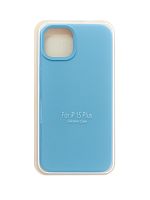 Купить Чехол-накладка для iPhone 15 Plus SILICONE CASE закрытый сиренево-голубой (5) оптом, в розницу в ОРЦ Компаньон