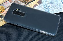 Купить Чехол-накладка для Samsung G965F S9 Plus FASHION TPU пакет черно-прозрачный оптом, в розницу в ОРЦ Компаньон