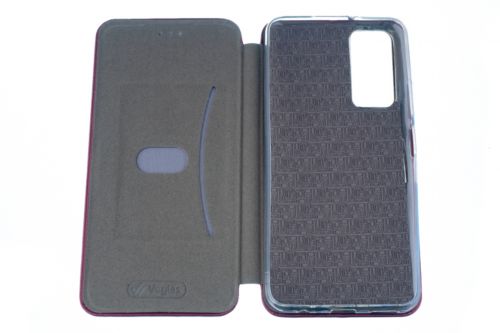 Чехол-книжка для HUAWEI P SMART 2021 VEGLAS BUSINESS бордовый - фото фото 3