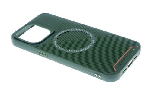 Чехол-накладка для iPhone 15 Pro Max GEAR4 TPU поддержка MagSafe коробка зеленый оптом, в розницу Центр Компаньон фото 2