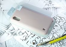 Купить Чехол-накладка для Samsung A015F A01 SILICONE CASE NL светло-розовый (18) оптом, в розницу в ОРЦ Компаньон