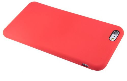 Чехол-накладка для iPhone 6/6S Plus SILICONE CASE AAA красный  - фото фото 2