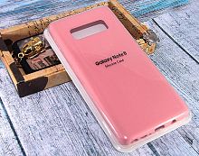 Купить Чехол-накладка для Samsung N950F Note 8 SILICONE CASE закрытый розовый оптом, в розницу в ОРЦ Компаньон