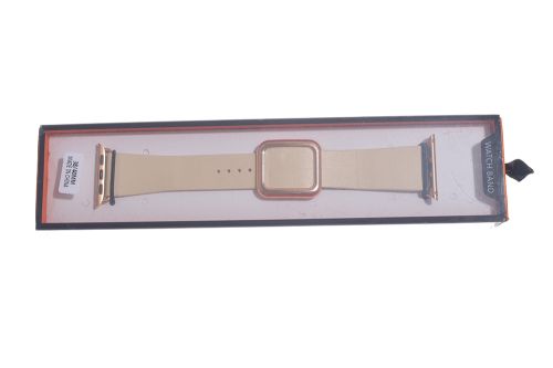 Ремешок для Apple Watch Square buckle 38/40mm кремовый оптом, в розницу Центр Компаньон фото 3
