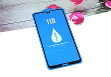 Купить Защитное стекло для XIAOMI Redmi Note 8 11D FULL GLUE (синяя основа) пакет черный оптом, в розницу в ОРЦ Компаньон