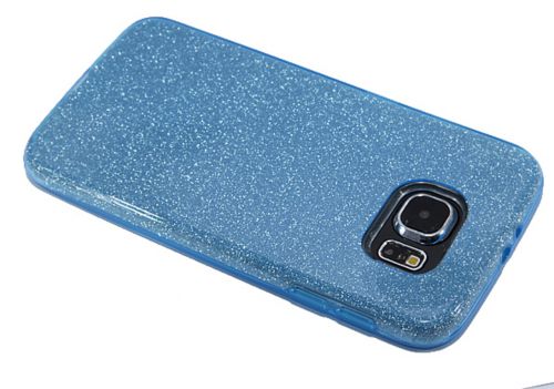 Чехол-накладка для Samsung G930 S7 JZZS Shinny 3в1 TPU синяя - оптовая продажа фото 3 Чехол-накладка для Samsung G930 S7 JZZS Shinny 3в1 TPU синяя - фото фото 3