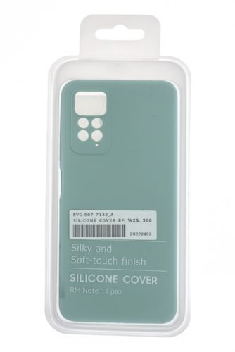 Чехол-накладка для XIAOMI Redmi Note 11 Pro SILICONE CASE OP закрытый бирюзовый (2) - оптовая продажа фото 4 Чехол-накладка для XIAOMI Redmi Note 11 Pro SILICONE CASE OP закрытый бирюзовый (2) - фото фото 4