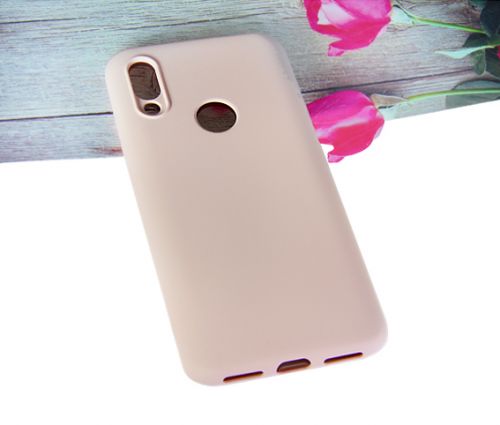 Чехол-накладка для XIAOMI Redmi 7 SOFT TOUCH TPU розовый - оптовая продажа Чехол-накладка для XIAOMI Redmi 7 SOFT TOUCH TPU розовый - фото