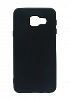 Чехол-накладка для Samsung A310F A3 2016 FASHION TPU матовый черный - фото