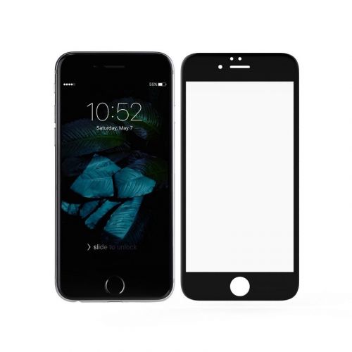 Защитное стекло для iPhone 7/8/SE 3D CCIMU коробка черный, Ограниченно годен - фото